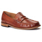Base London Men's Garfield Penny Loafer in Burnt Tan