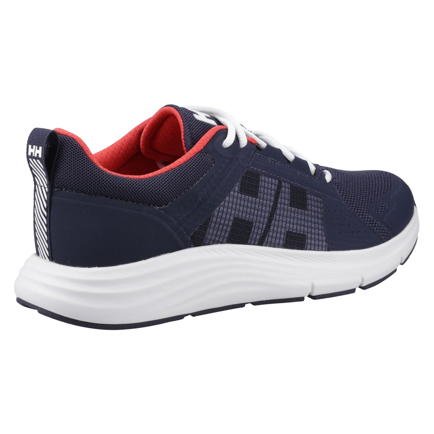 Helly Hansen Sport Men's AHIGA EVO 5 Trainers in Navy/Alert Red