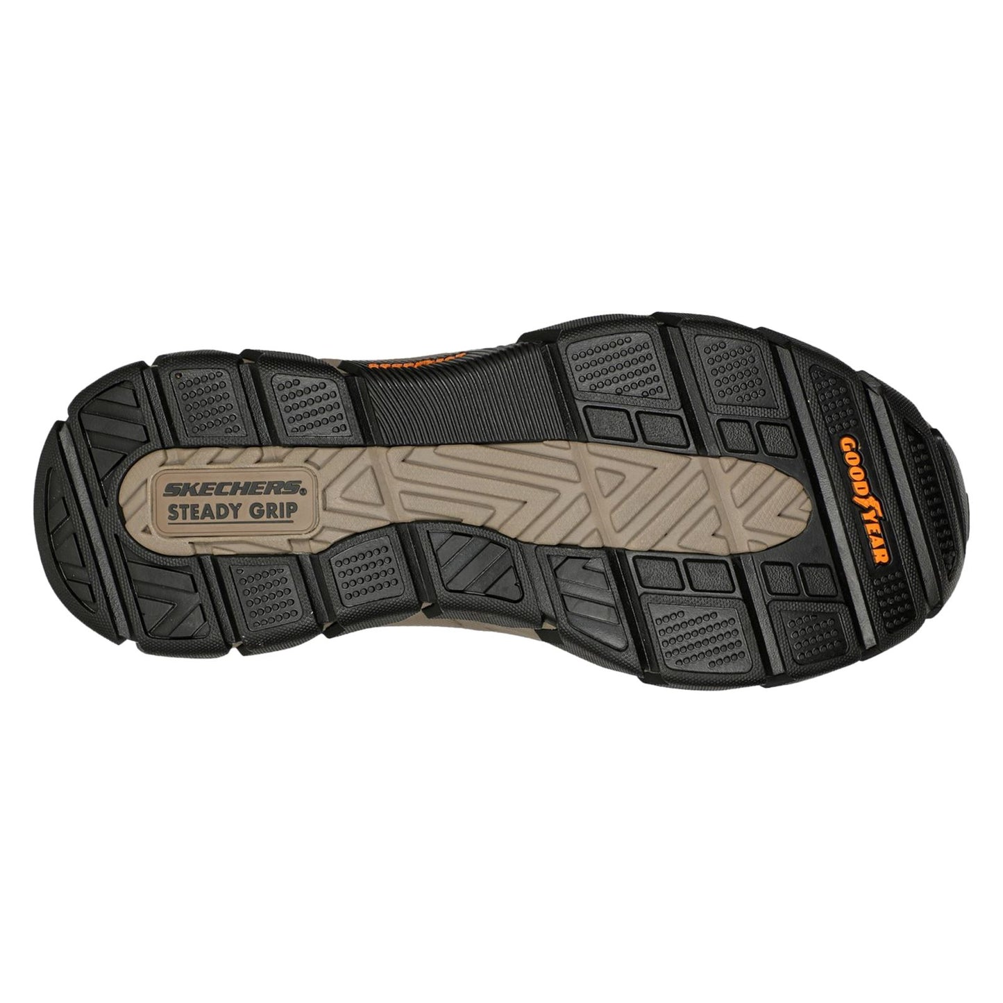 Skechers Men's Respected Elgin Shoes in Dark Brown