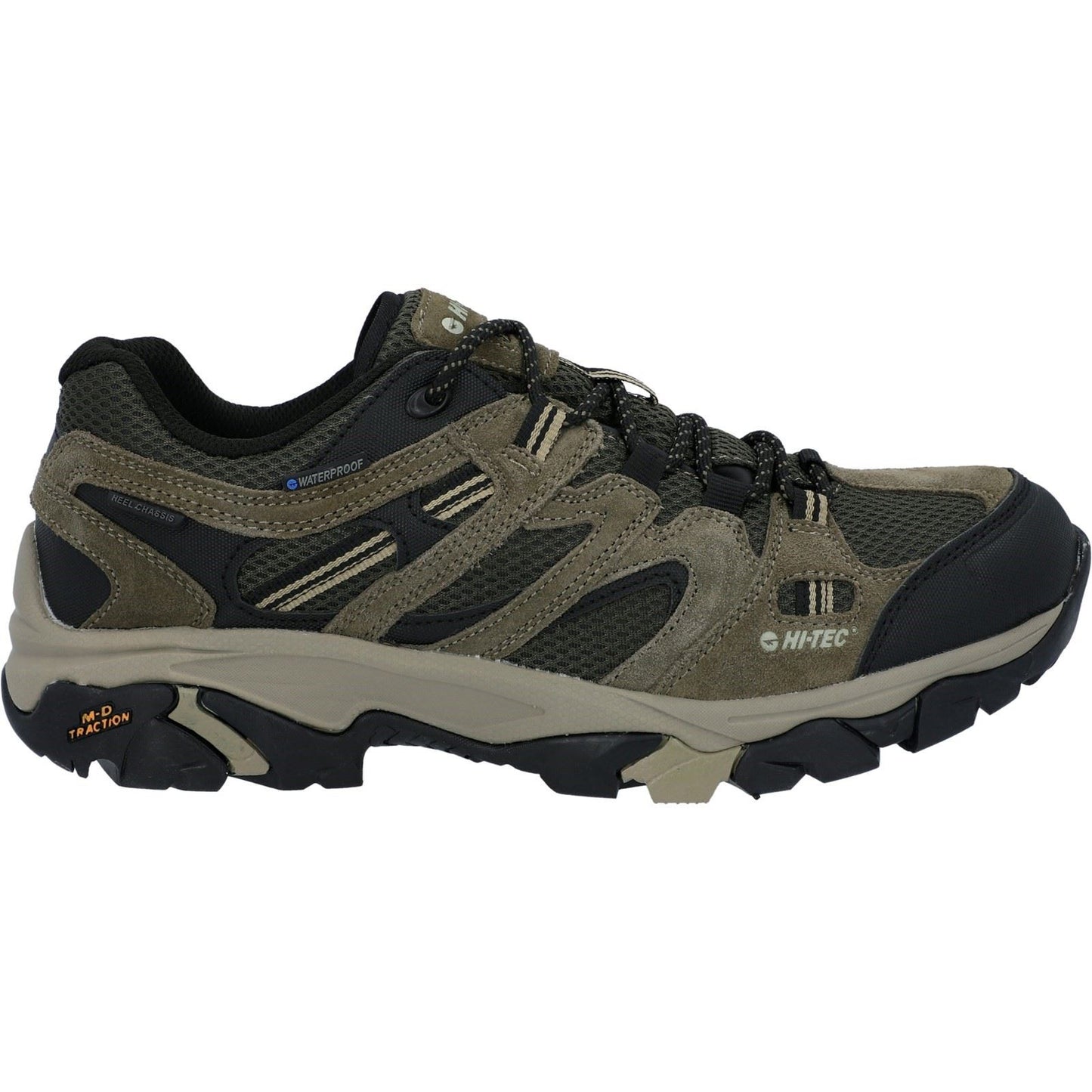 Hi-Tec Apex Lite Low Polyester Men's Taupe Hiking Boots