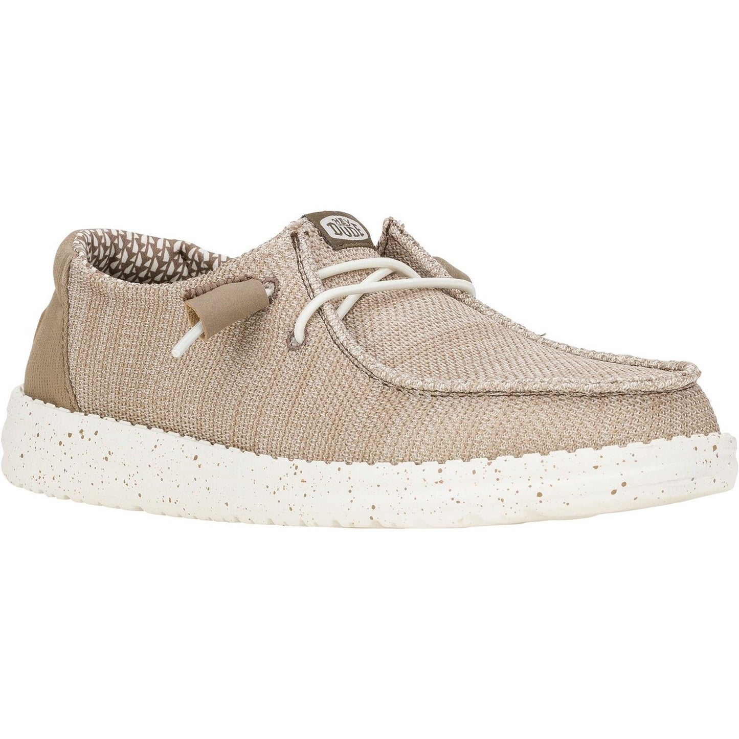 HEYDUDE Women's Wendy Stretch Mesh Shoes in Walnut
