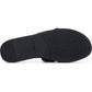TOMS Sol Leather Women's Black Sandals