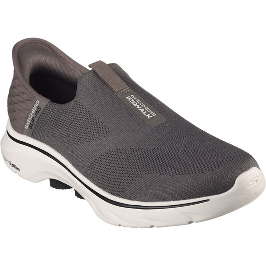 Skechers Men's Skechers Slip-ins: GO WALK 7 - Easy On 2 Shoes in Brown