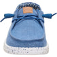 HEYDUDE Wendy Chambray Textile Women's Ensign Blue Loafers