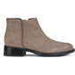 Geox Women's Resia Zip Up Boots in Dark Beige
