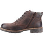 Cotswold Moreton Leather Men's Brown Ankle Boots