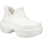 Crocs Women's Stomp Shorty Boot in Linen