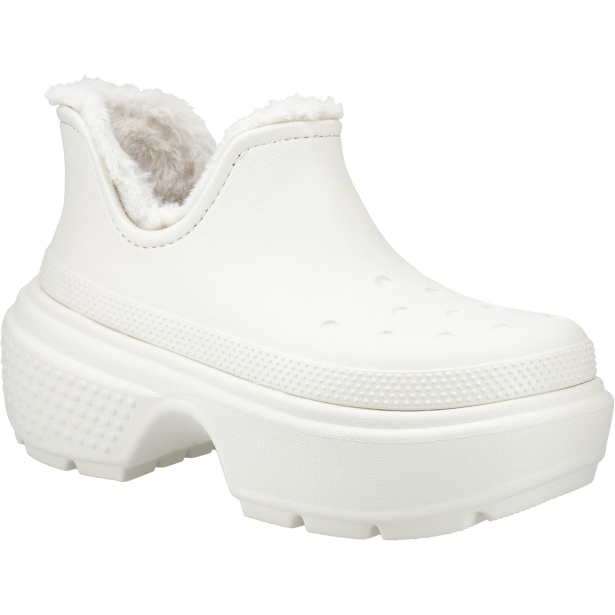 Crocs Women's Stomp Shorty Boot in Linen