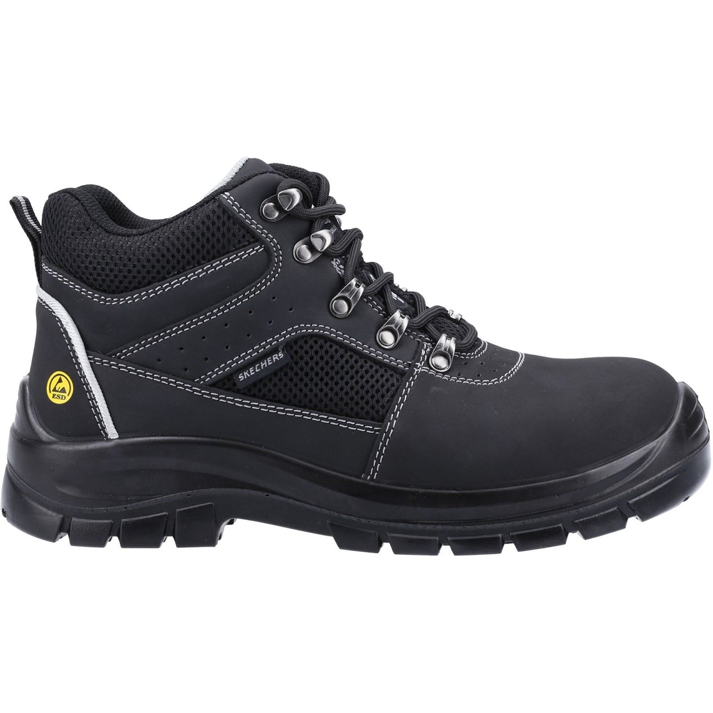 Skechers Workwear Trophus Letic Nubuck Men's Black Safety Boots