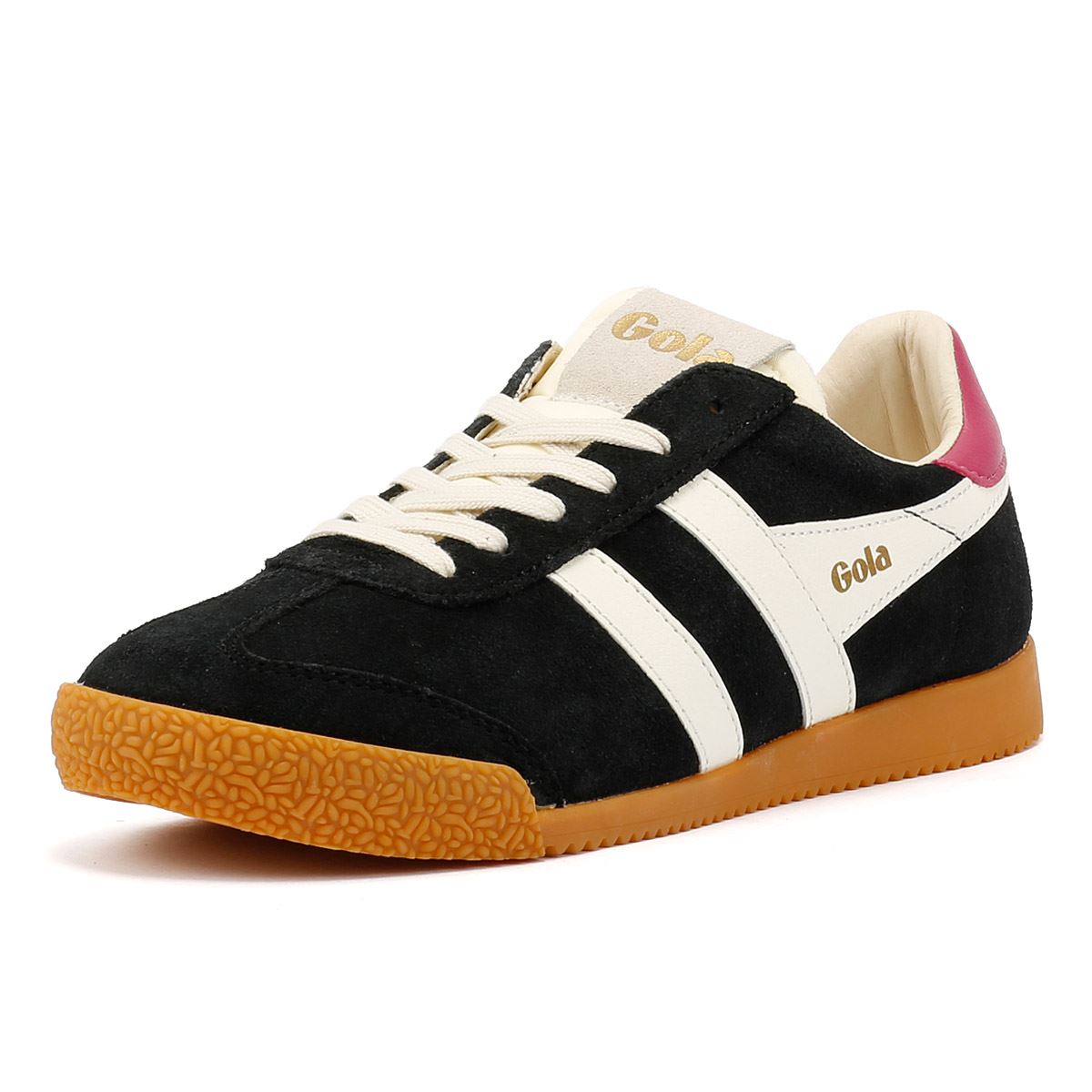 Gola - CLB538BK WOMENS ELAN BLACK/WHITE/FUCHSIA