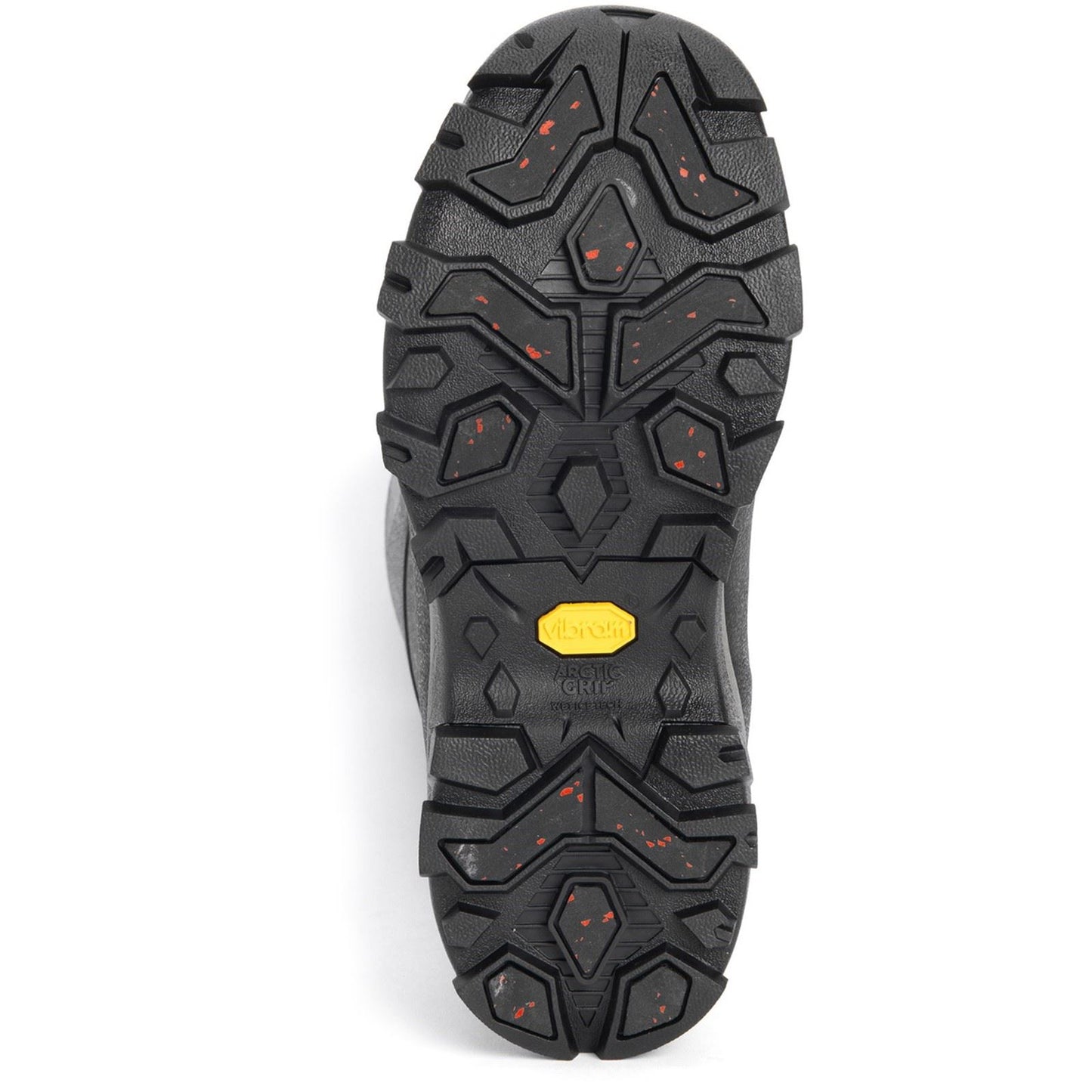 Muck Boots Women's Arctic Ice Tall Wellingtons in Black/Grey Geometric