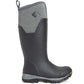 Muck Boots Women's Arctic Ice Tall Wellingtons in Black/Grey Geometric