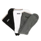 Boss - 50531597-960 MENS BOSS 3PC SIB STRIPE SOCK BLACK/WHT/GRY