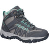 Hi-Tec Jaguar Mid Polyester Women's Charcoal/Graphite/Cool Grey Hiking Boots