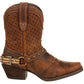 Durango Women's Crush Shortie Boot in Bomber Brown
