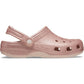 Crocs Unisex Classic Glitter Clog in Quartz