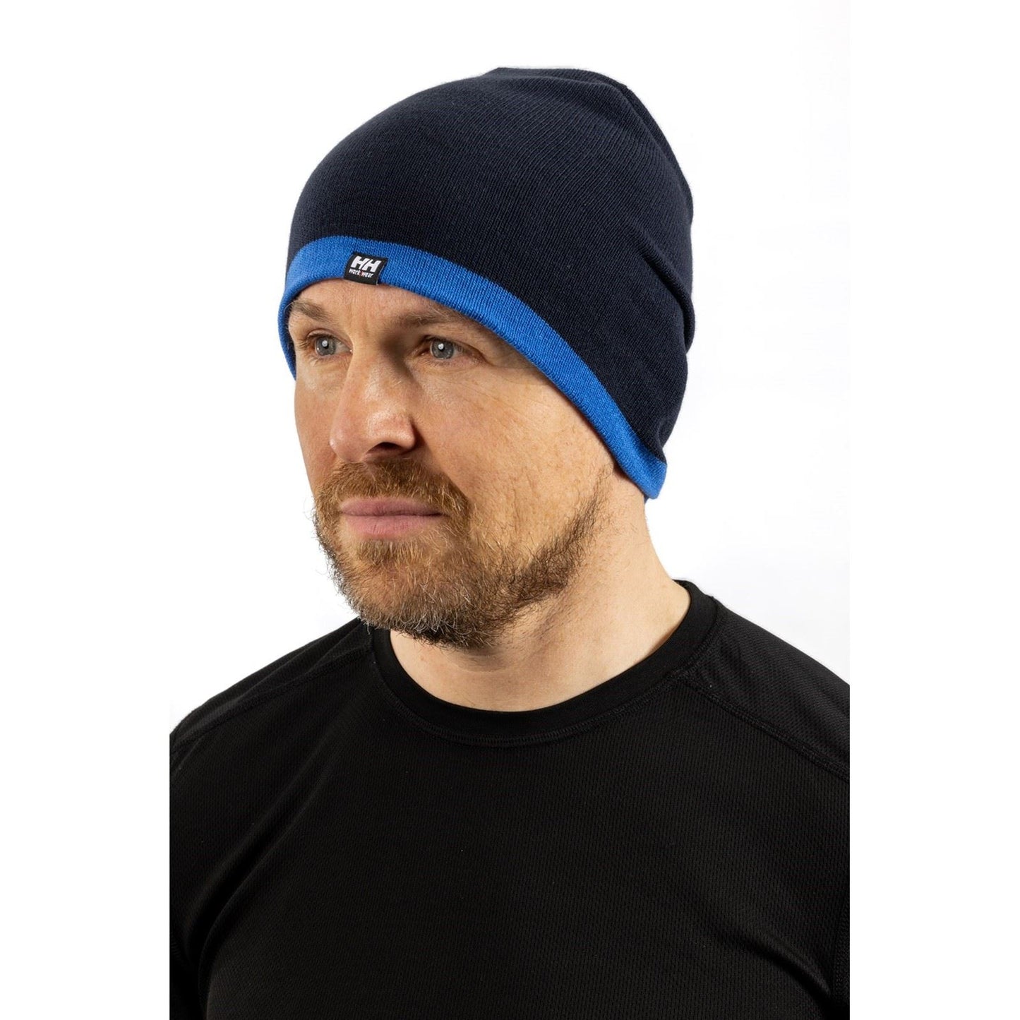 Helly Hansen Workwear Classic Reversible Unisex Adults's Blue Beanie Hat