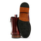 Ben Sherman Harrington Brush Off Leather Men's Burgundy Boots