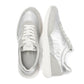 FitFlop Retro-Q FF Nylon Women's Silver/Urban White Trainers