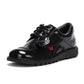 Kickers - 1-10688 WOMENS LOW PAT BLACK
