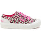 Rocket Dog Women's Jazzin Plus Monroe Trainer in Hot Pink
