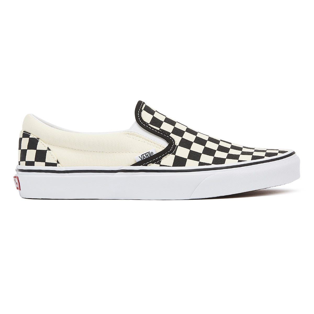 Vans Classic Slip-On Men's Black / White Checkerboard Canvas Trainers