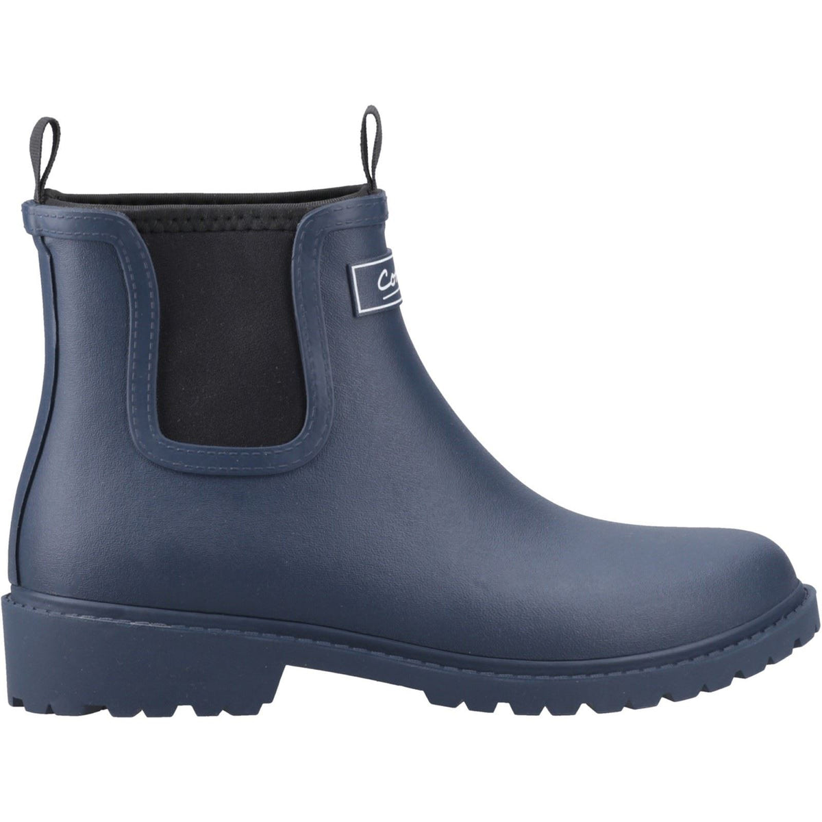 Cotswold Barton Rubber Women's Navy Wellington Boots