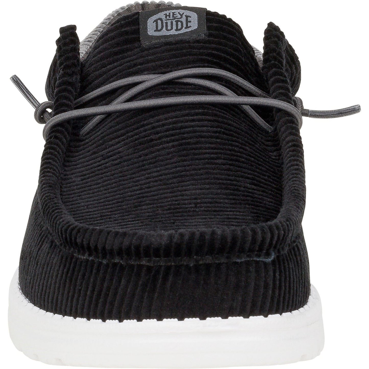 HEYDUDE Men's Wally Funk Corduroy Shoes in Black