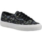 Superga Women's 2750 FLORAL PRINT Trainer in Dark Grey/Floral Print