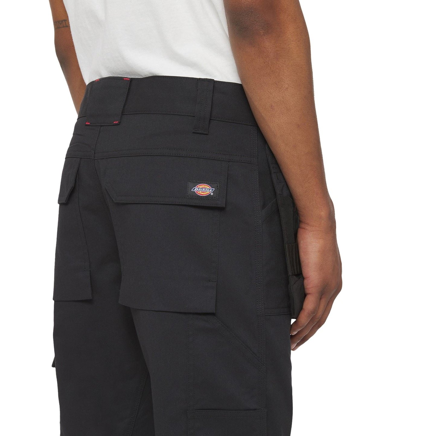 Dickies Men's Multi Pocket Utility Work Pant in Black