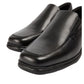 Pod Carpenter Leather Youth Black Loafers