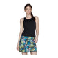 Skechers Performance GO WALK Shelf Bra Tank Nylon Women's Black Tank Tops