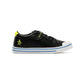 Penguin Junior Rainbow Black/Safety Yellow Trainers