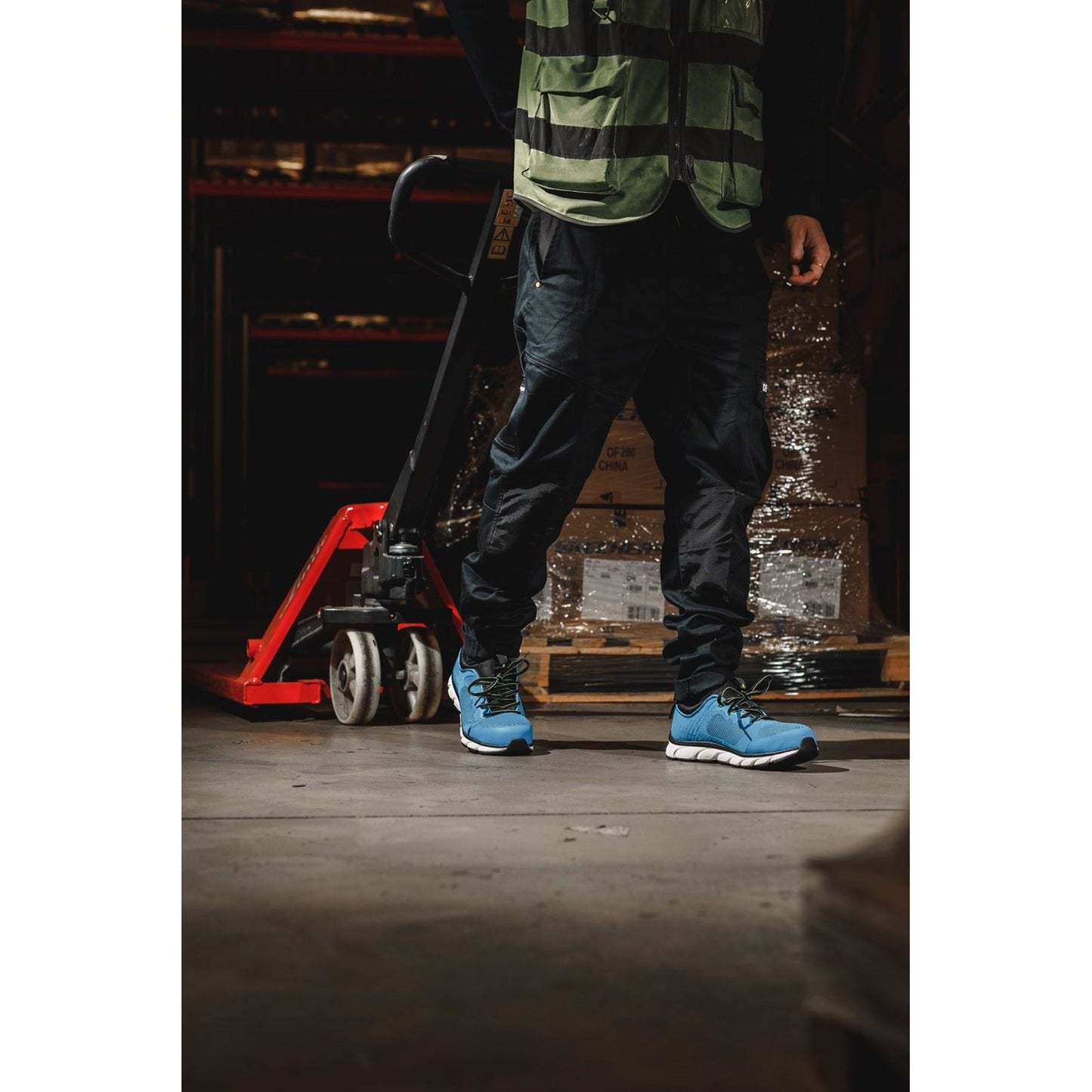 Amblers Safety Men's AS718 Safety Trainer in Blue
