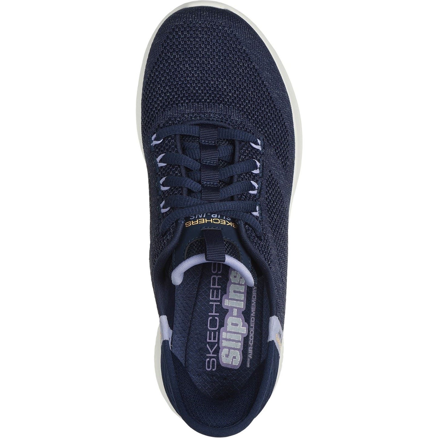 Skechers Women's Ultra Flex 3.0 Easy Step Shoes in Navy/Lavender