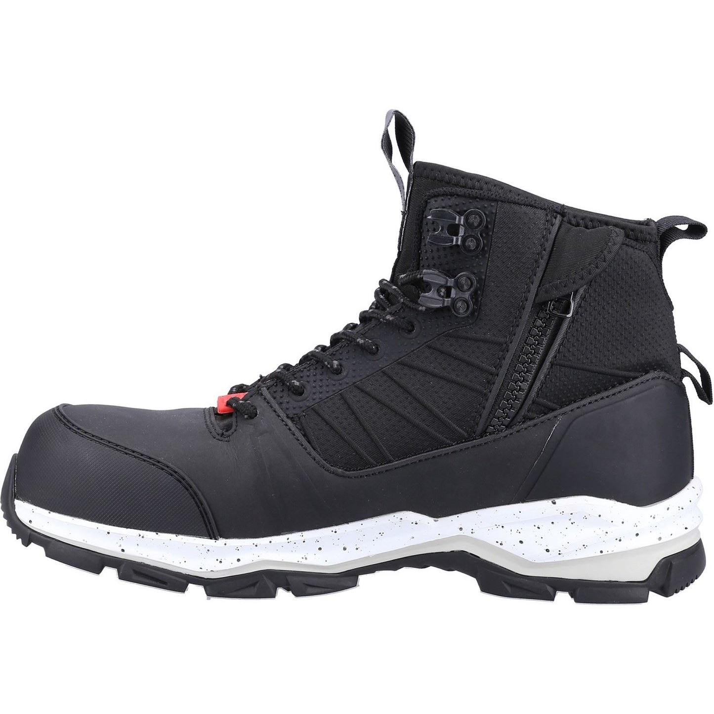 Hard Yakka Men's Neo 2.0 PR Hybrid Side Zip Safety Boot in Black
