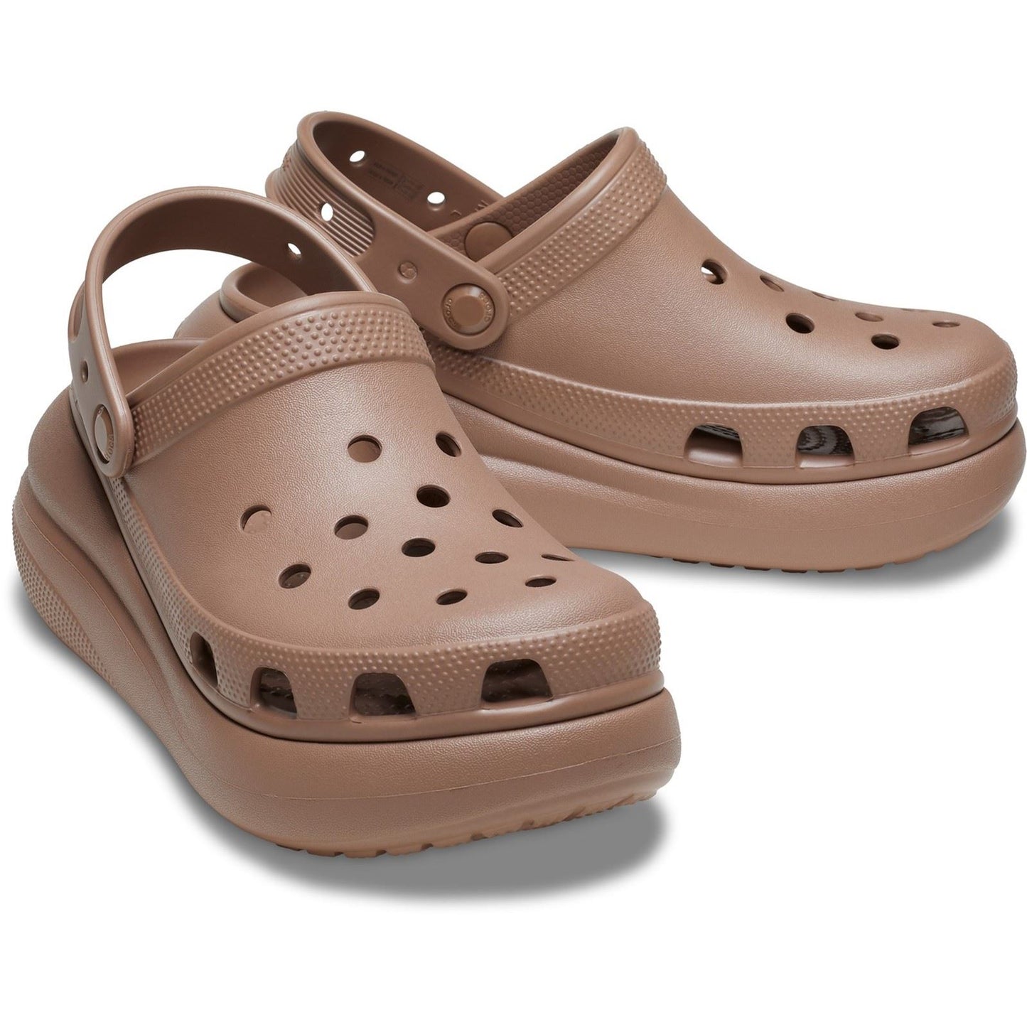 Crocs Women's Classic Crush Clog in Latte