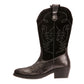 Osprey London The Louisiana Leather Women's Black/Gunmetal Boots