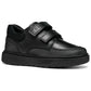 Geox J Riddock Leather Boy's Black Shoes