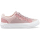 Rocket Dog Cheery Blocked Fabric Textile Women's Mauve/Pink Trainers