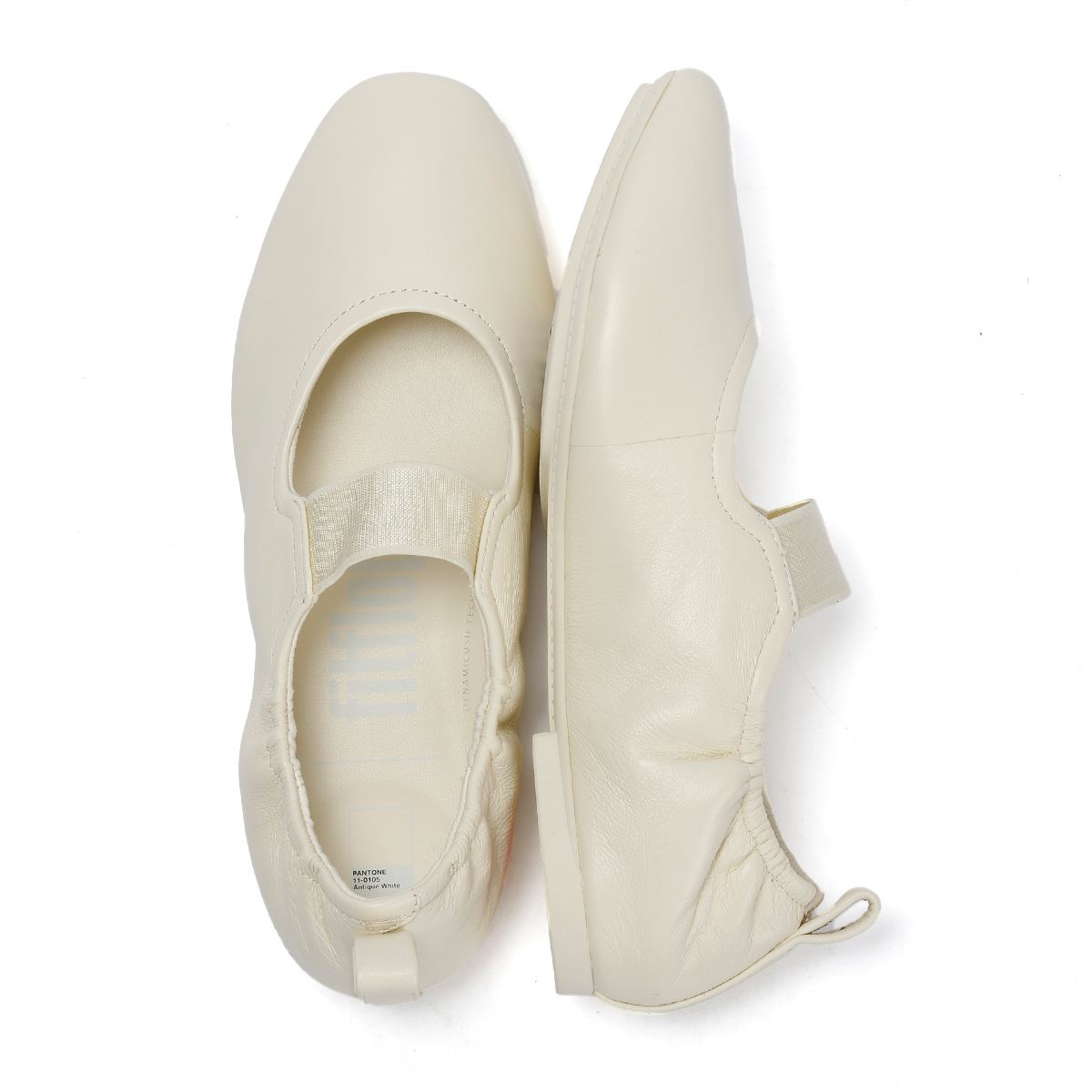 FitFlop X Pantone Delicato Mary Jane Leather Women's White Shoes