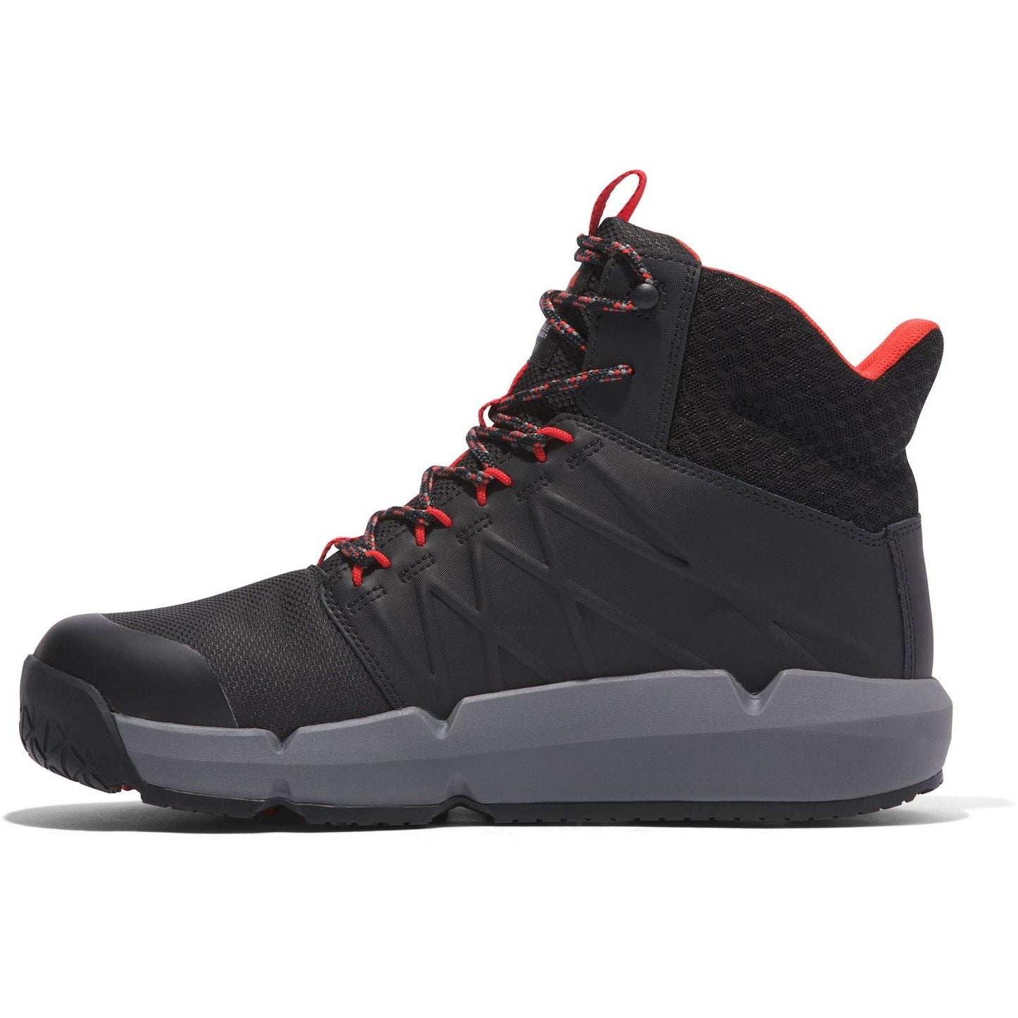 Timberland Pro Men's Morphix 6" Safety Boot in Black/Red