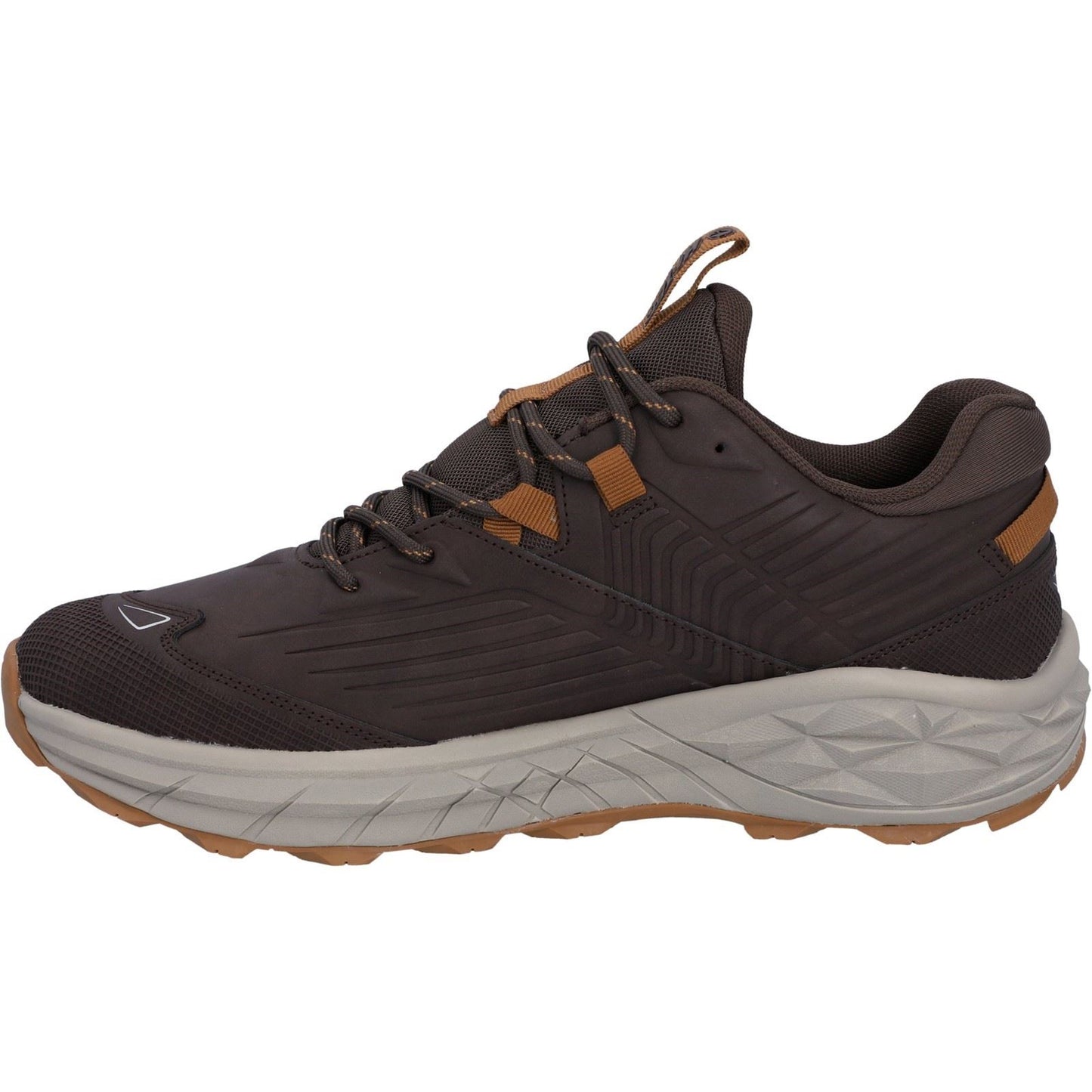 Hi-Tec Fuse Trek Polyester Men's Chocolate Brown/Timber Wolf Trainers