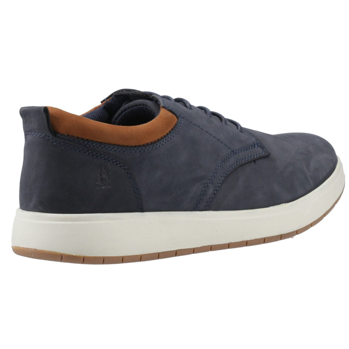 Hush Puppies Bowen Leather Men's Navy Lace-Up Shoes