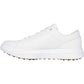 Skechers GO GOLF Drive 12 Leather Women's White/Gold Golf Shoes