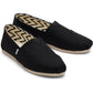 TOMS Alpargata Cotton Women's Black Shoes