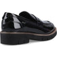 Pod Kaltin Patent Leather Women's Black Loafers