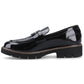 Pod Kaltin Patent Leather Women's Black Loafers