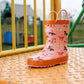 Cotswold Puddle Rubber Kid's Horses Wellington Boots