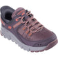 Skechers Women's Summits AT Hiking Shoes in Burgundy/Multi